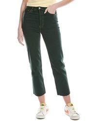 RE/DONE - Re/Done 70S Ultra High-Rise Washeve Stovepipe Jean - Lyst