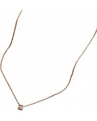 Maive - Square Petite Stone Necklace - Lyst