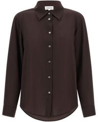 P.A.R.O.S.H. - P. A.R. O.S. H. Silk Blouse - Lyst