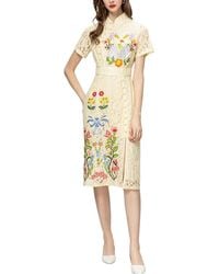 Adele Berto - Midi Dress - Lyst