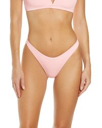 LSPACE - L*Space Cabana Bitsy Bikini Bottom Stretch Ribbed Thong Jdm489 - Lyst