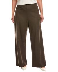 Eileen Fisher - Plus Wool Wide Pant - Lyst