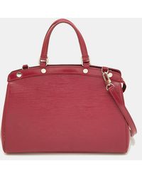 Louis Vuitton - Fuchsia Epi Leather Brea Mm Bag - Lyst