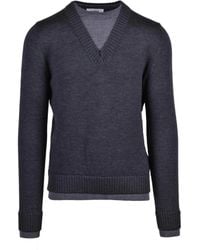 Alpha Studio - V-Neck Pullover - Lyst