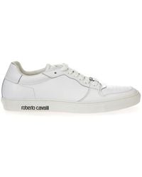 Roberto Cavalli - Rc08004 Leather Sneakers - Lyst