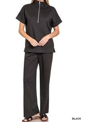 Zenana - Structured Stretch Pullover Top - Lyst