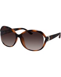 Ferragamo - Sf 770sa 6115214 61mm Round Sunglasses - Lyst