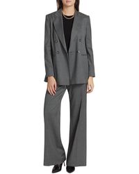Max Mara - Abissi Double Breasted Jacket And Cesena Pant Suit - Lyst