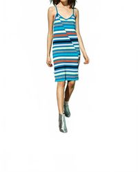 Replica Los Angeles - Hawaii Stripe Cami Mini Dress - Lyst