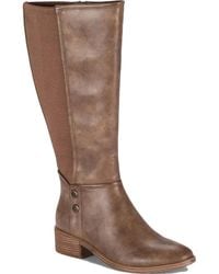 BareTraps - Madelyn Faux-leather Block Heel Knee-high Boots - Lyst