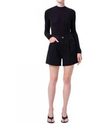 Agolde - Rhoda Pleated A-Line Short - Lyst