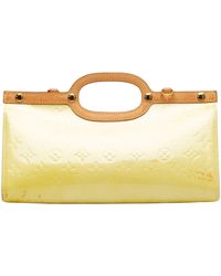 Alma patent leather handbag Louis Vuitton Black in Patent leather - 9565156