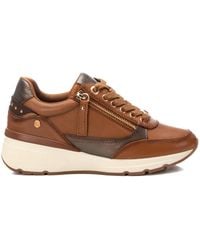 Xti - Carmela Collection Leather Casual Sneakers By - Lyst