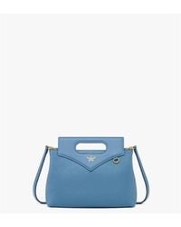MCM - Diamant Soft Leather Crossbody - Lyst