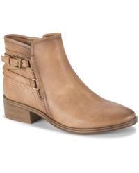 BareTraps - Mackenzie Faux Leather Ankle Booties - Lyst