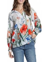 Apny - Half-Placket Pullover Blouse - Lyst