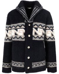 Borgo Asolo - Geometric Pattern Textured Jacket - Lyst