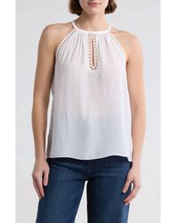 Ramy Brook - Cerise Embellished Top - Lyst