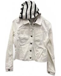 J. Society - Two-Fer Jean Hooded Jacket - Lyst