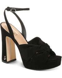 Sam Edelman - Kristen Knot-Front Platform Sandals - Lyst