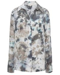 Gold Hawk - Tie Dye Button Blouse - Lyst
