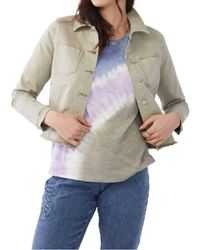 Fdj - Cropped Shirt Jacket - Lyst