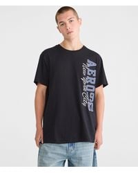 Aéropostale - 1987 Vertical Appliqué Graphic Tee - Lyst