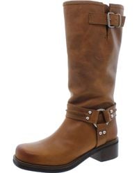 Steve Madden - Berrit Harness Buckle Mid-Calf Boots - Lyst