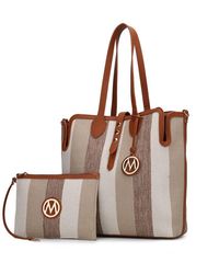 MKF Collection by Mia K - Juliana Oversize Tote Handbag & Wristlet - Lyst