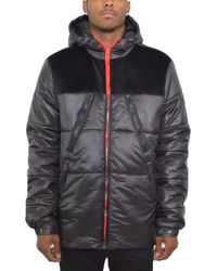 TRUEDAMES - Padded Buffle Puffer Jacket - Lyst