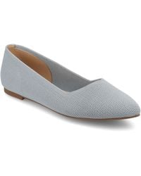 Journee Collection - Journee Minnah Knit Dress Flats - Lyst