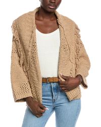 Autumn Cashmere - Cotton By Fringed Shawl Collar Jacket - Lyst