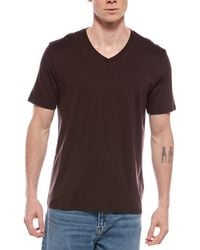 Vince - V-Neck T-Shirt - Lyst