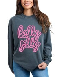 Simply Sage Market - Holly Jolly Outline Puff - Lyst