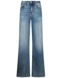 Liu Jo - Wide-Leg Jeans With High Waist - Lyst