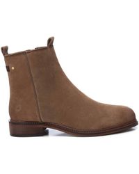 Xti - Carmela Suede Booties - Lyst