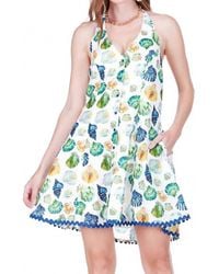 J joy - Shellscape Halter Trim Dress - Lyst