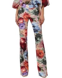 Alice + Olivia - Olivia Bootcut Pants - Lyst