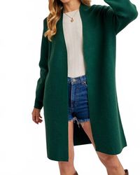 Bluivy - Open Front Knit Layering Sweater Cardigan - Lyst