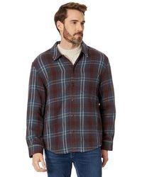 Madewell - Oversized Easy Shirt Plaid Long Sleeve Button Up Gbo90 - Lyst