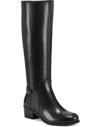 Easy Spirit - Chaza Wide Calf Leather Knee-high Boots - Lyst