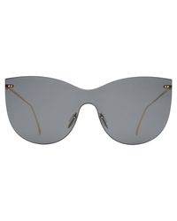 Illesteva - Boca Mask Sunglasses - Lyst