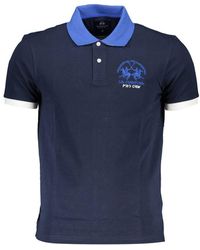 La Martina - Cotton Polo Shirt - Lyst
