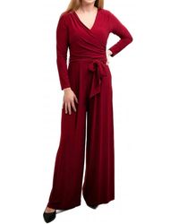 Last Tango - Long Sleeve Jumpsuit - Lyst