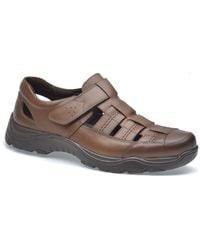 Pazstor - Closed Toe Leather Sandals- John - Lyst