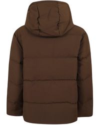 Polo Ralph Lauren - Cocoa- Matte Polyester Hooded Down Jacket - Lyst