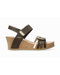 Mephisto - Lucia Lightweight Walking Wedge Sandal - Lyst