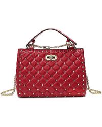 Tiffany & Fred - Tiffany & F Studded & Quilted Leather Shoulder Bag - Lyst