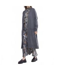 Summum - Viscose Blend Long Cardigan Sweater Top - Lyst