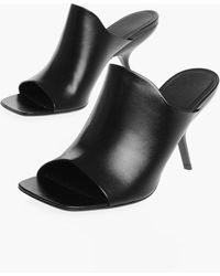 Ferragamo - Leather Era Open Toe Mules 8Cm - Lyst